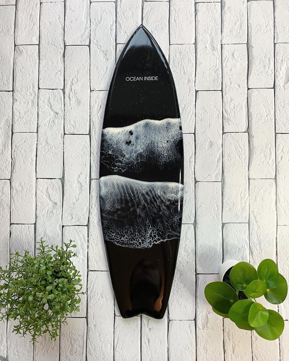 Декоративный серфборд от Surf Art True 