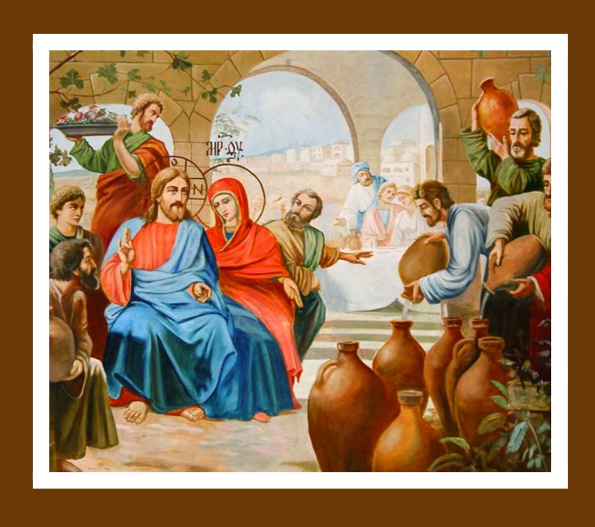 Первое чудо Иисуса Христа в Кане Галилейской - претворение воды в вино. Фото: Наташа Копина Жизнь Женщины