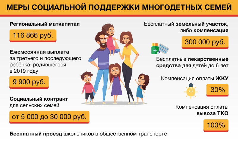 Какая компенсация за детский. Пособия многодетным семьям. Льготы многодетным семьям. Пособия на детей многодетным семьям. Пособия неполным семьям.