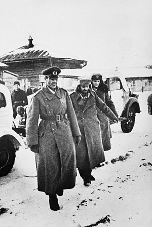 Пленение генерал-фельдмаршала Паулюса (фотография Георгия Липскерова)
