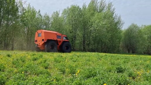 Вездеход Экстрим, ходовые испытания