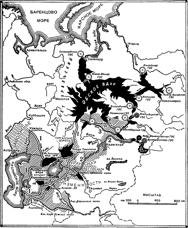 © из книги М.Давыдов и М.Цунц. Рассказ о великих реках.-М., 1955