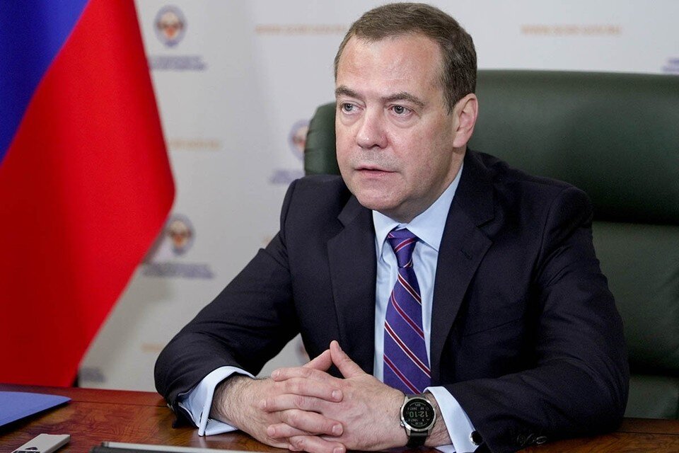     Дмитрий Медведев дал оценки последним демаршам в адрес России. Фото: Екатерина Штукина/POOL/ТАСС