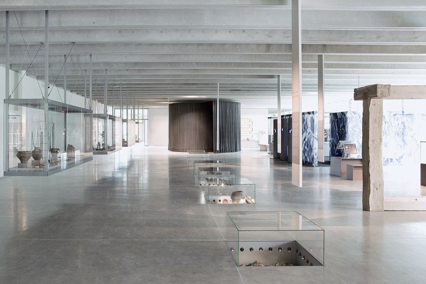 Витрины Кельтского музея