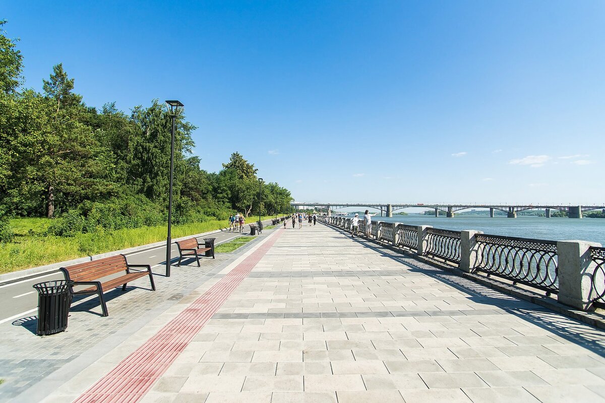 парк у моря новосибирск