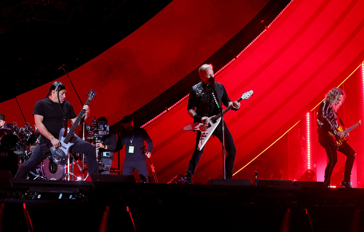    Группа Metallica  Theo Wargo/Getty Images for Global Citizen