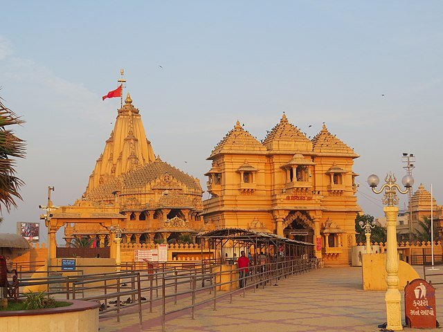 Храм Шри Сомнатх Джьотирлинга во время Дварака. Фото: creativecommons.org