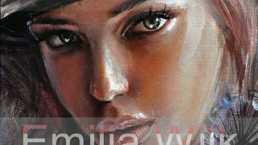 Современная художница из Польши Emilia Wilk ... Автор музыки Сергей Грищук