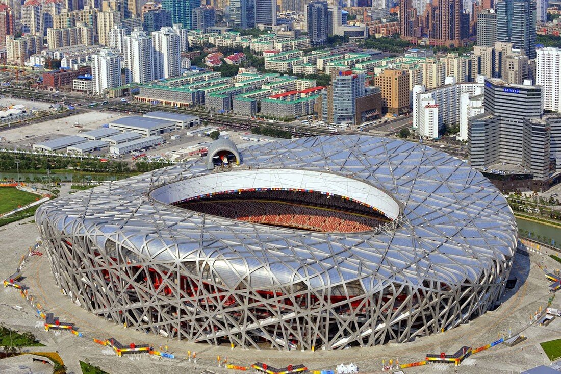 стадион в китае