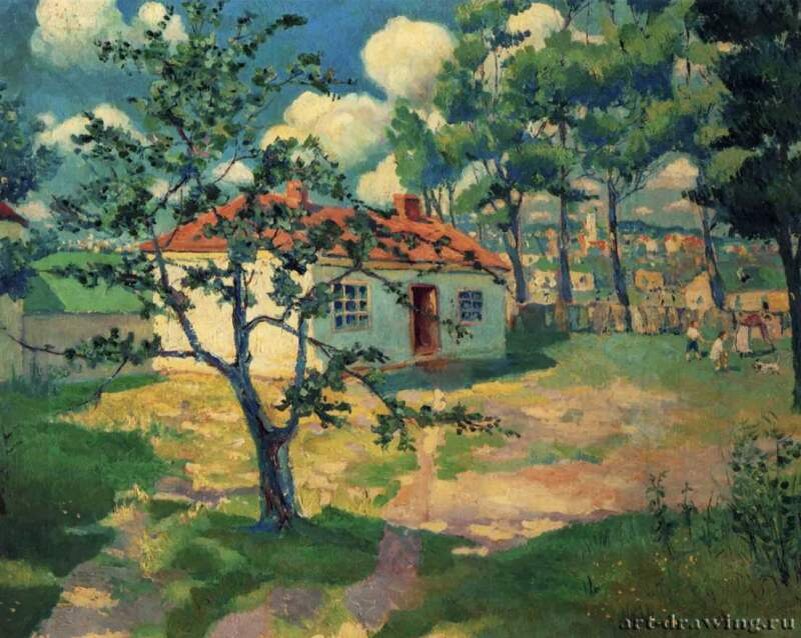 Весна. 1927г. Холст, масло; 53х66см. Государственный Русский музей. Санкт-Петербург. 