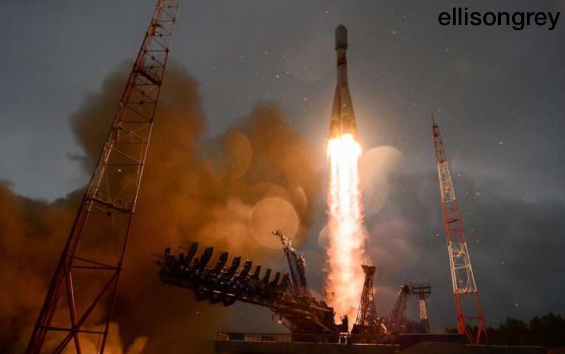 Запуск ракеты с космодрома «Плесецк»