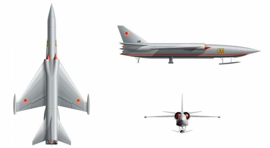 Проект м 60 70 М-70" - сверхзвуковой гидросамолёт СССР ОНИ Дзен