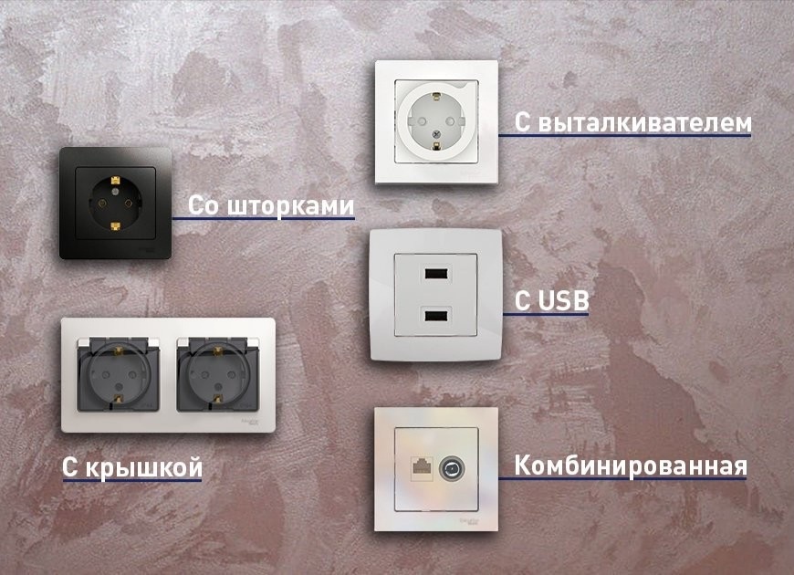 Виды розеток для Вашего дома.