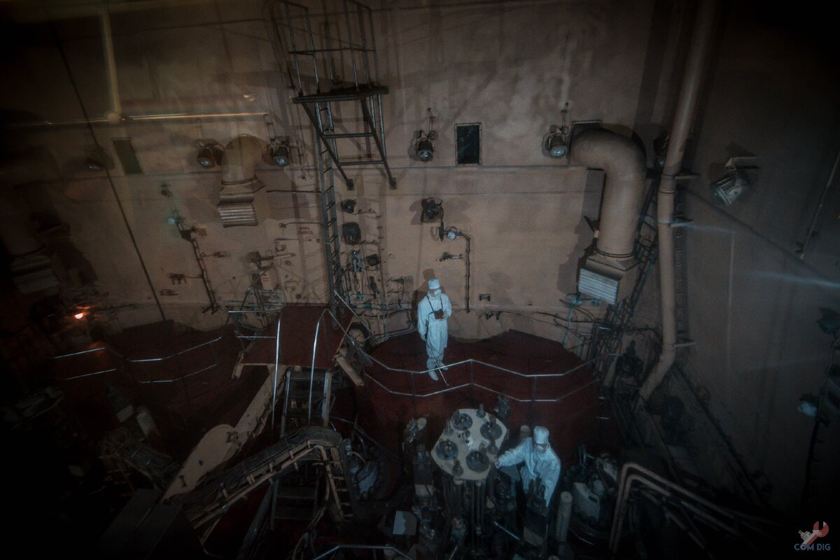 Оценил масштабы реакторного зала, медпункта и каюты капитана. Атомный ледокол 1954 года постройки