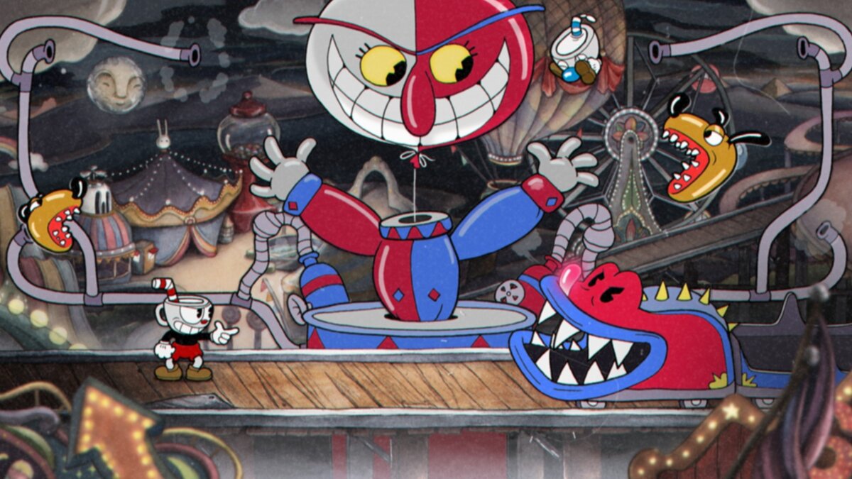 Геймплей cuphead