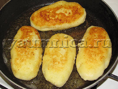 Зразы картофельные с мясом