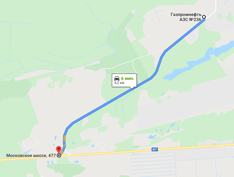 Участки пути четвертого дня