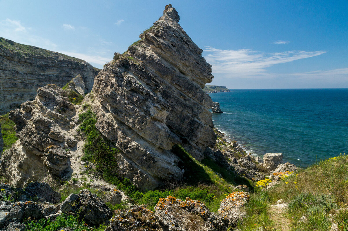 Мыс Тарханкут Крым Джангуль