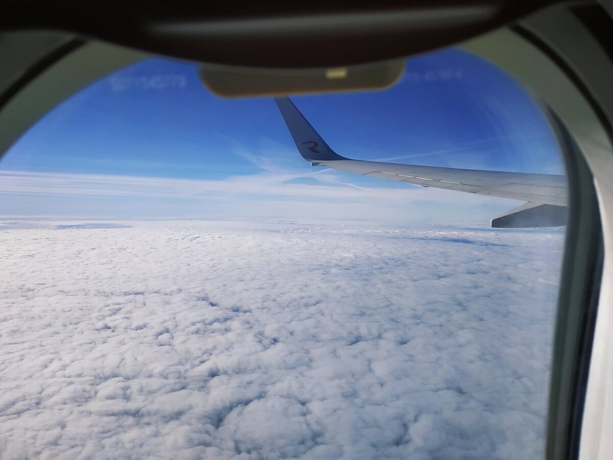 Вид из окна боинга, фото автора