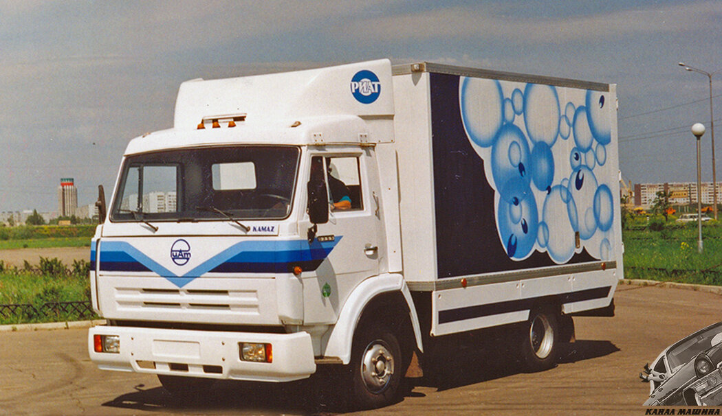 Образец № 1 после монтажа фургона в мае 1996 года