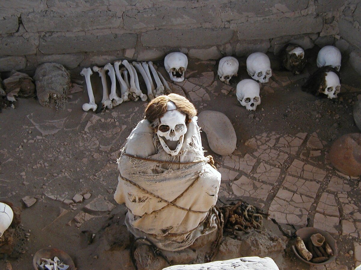 Покажи страшную планету. Кладбище Чаучилла, Перу. Кладбище Чаучилла (Chauchilla Cemetery), Перу.
