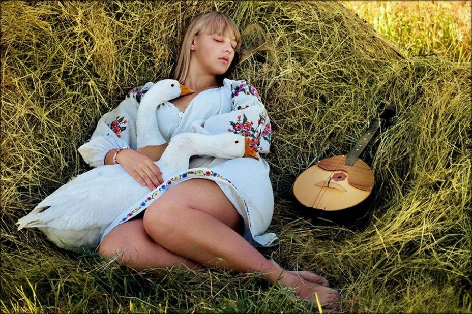 Красивая идея для фотосессии. Кадр из открытого источника