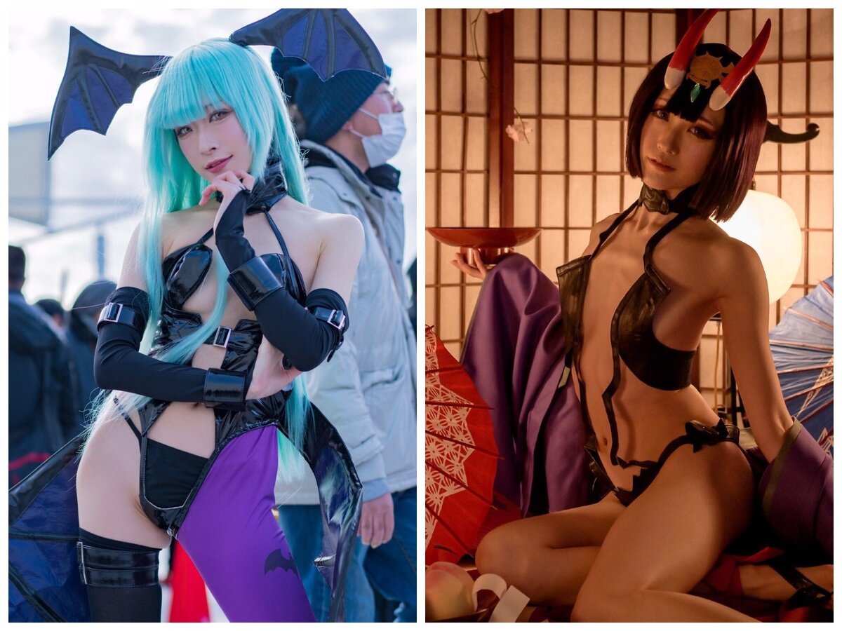 Косплеерша показала, какой была в школе. | Косплей | Дзен