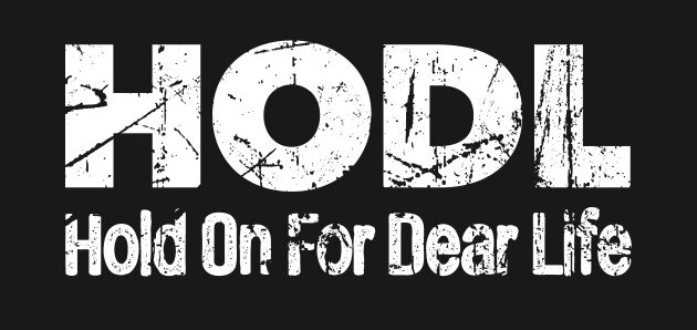 
«HODL», Hold on for dear life — «держись из последних сил».
Первой и самой простой стратегией в списке является стратегия долгосрочного удержания, также известная как «HODL» — преднамеренная опечатка, используемая в крипто-сообществе. Правила просты: купите криптовалюту, у которой по вашему мнению многообещающее будущее и храните ее в течение нескольких месяцев или лет. Например, вы можете приобрести биткоин на любой популярной бирже и забудьте про него на несколько лет.
