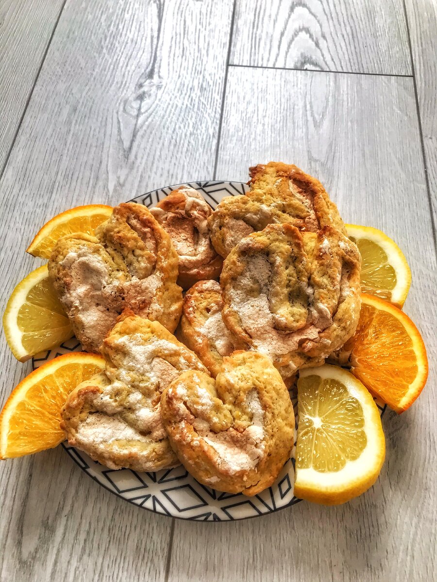 Берлинское печенье с яблочным пюре