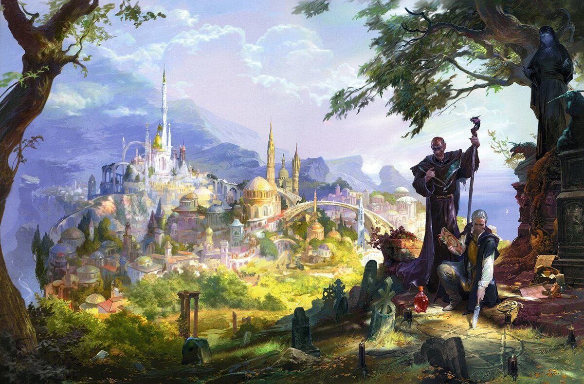 Арт к книге "Рождение мага", источник pinterest.ru