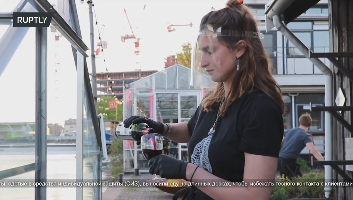 Кадр из передачи RUPTLY 