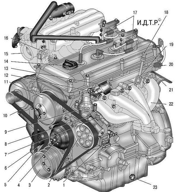 Крышка двигателя уаз патриот 409