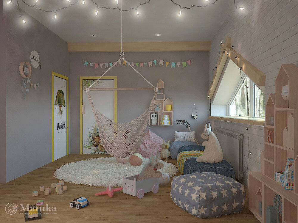 Модные идеи детской для двоих — фото 1 