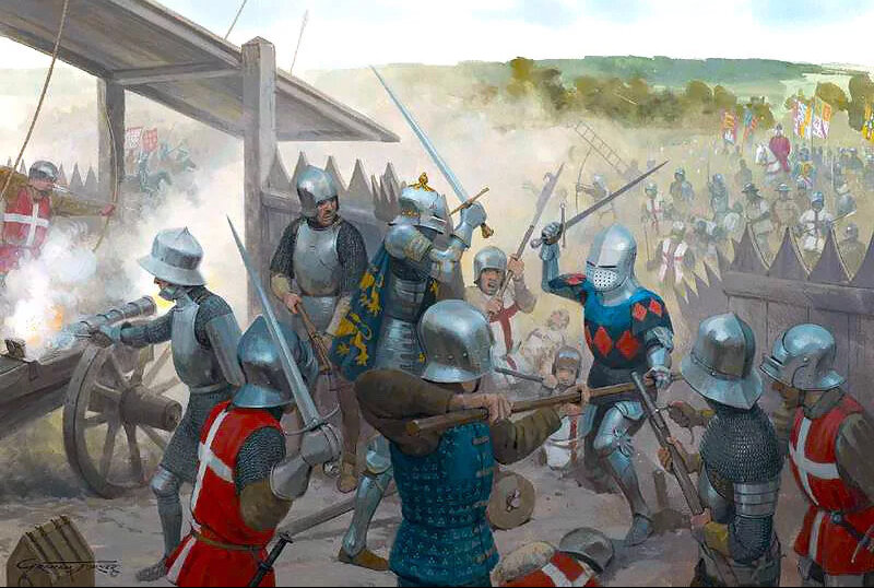 Хороши доспехи, да от пушек не спасут.