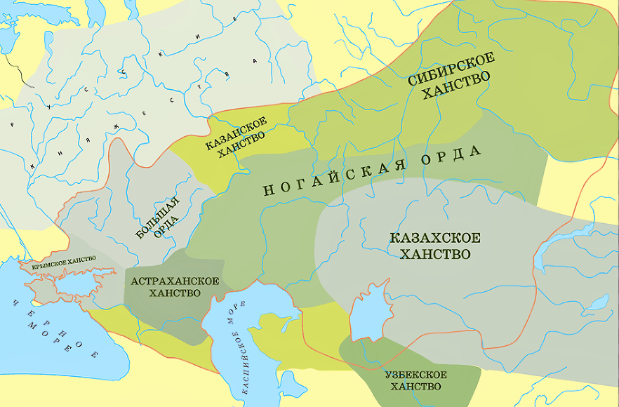 На какие ханства распалась золотая орда. Крымское ханство карта распада золотой орды. Ногай Золотая Орда. Ногайская Орда в 15 веке. Казанское Крымское Астраханское ногайская Орда Сибирское ханство.