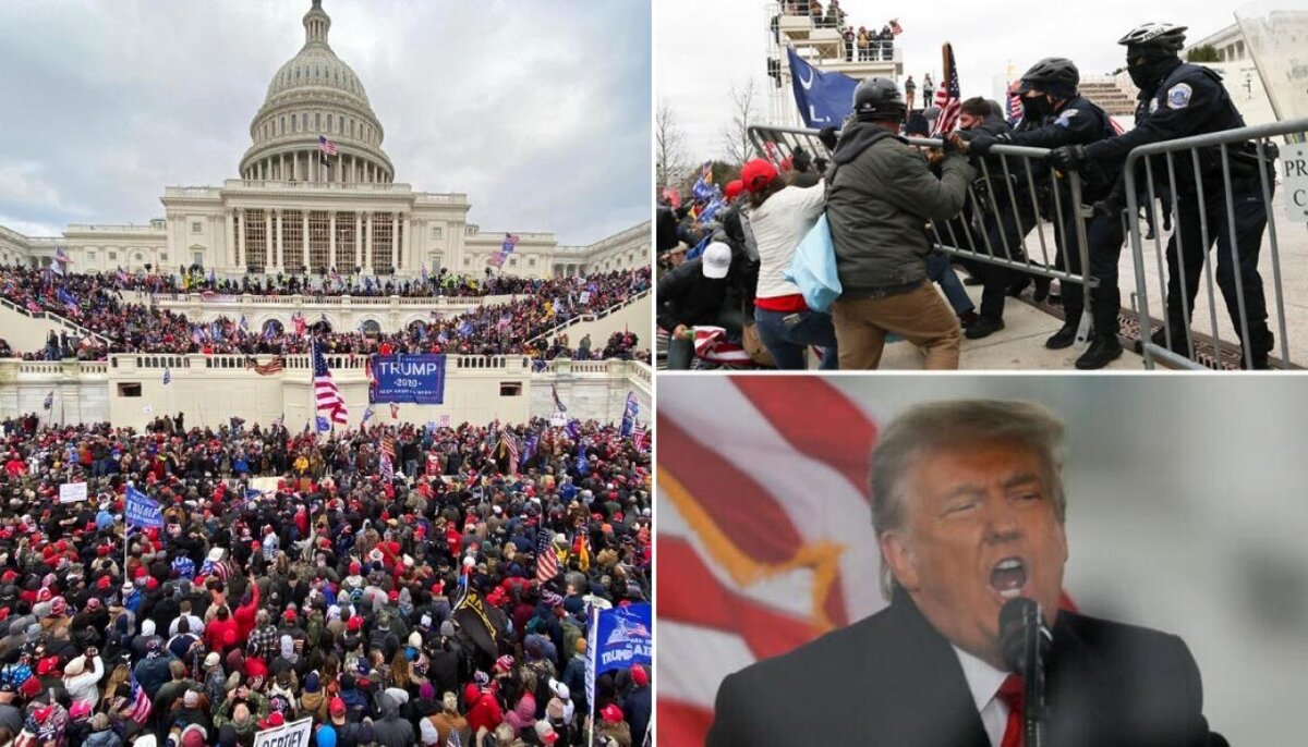 Бесчинства в Вашингтоне. Фото из открытых источников