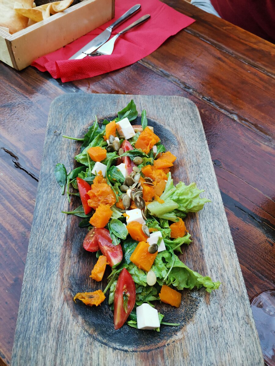 салат "Пани Фазани" (с тыквой)