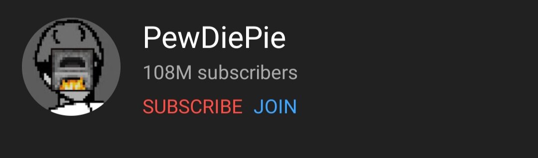 канал PewDiePie на YouTube