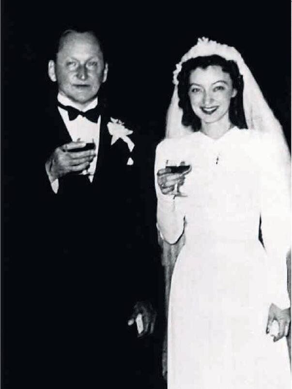 Супруги Вертинские в день свадьбы. Фото Яндекс.Картинки.