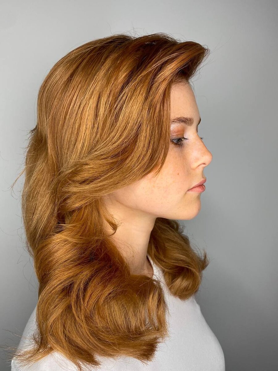 ПОСЛЕ ОКРАШИВАНИЯ И УКЛАДКИ. Салон красоты: Амстердам Центр красоты и здоровья. Стилист: Артём Каюков.