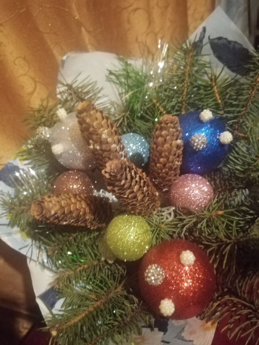 Новогодний букет