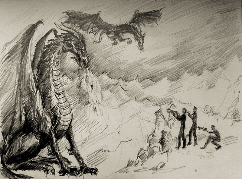 Дети дракона. Глава 99. Иллюстрация авторская.