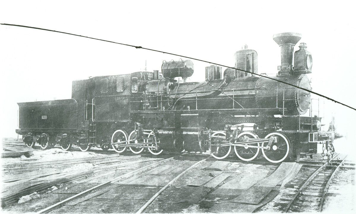 Паровоз типа 0-3-0+0-3-0 серии Ѳк.