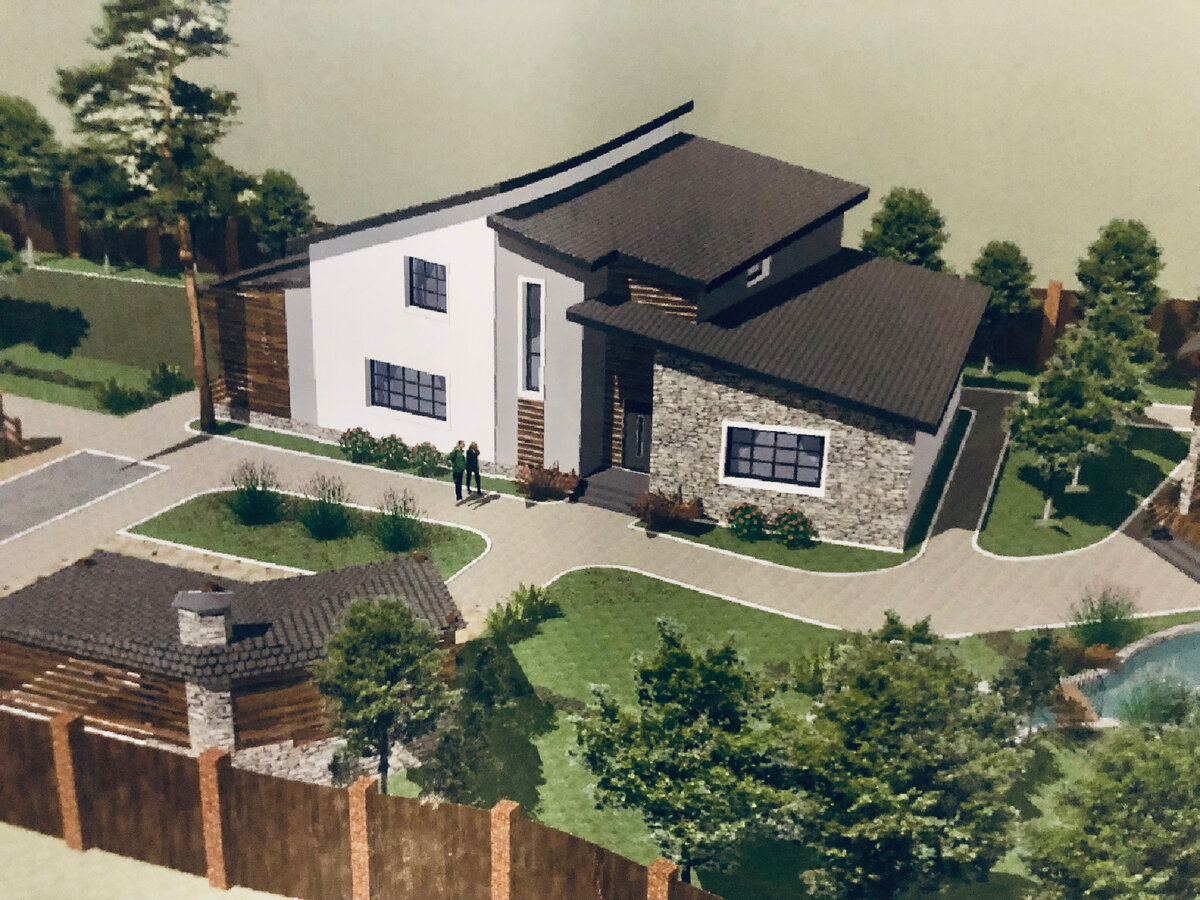 Эскизный проект дома