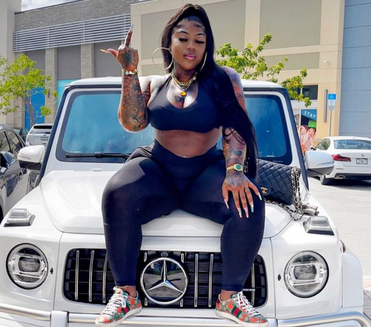 Рахи Джованни – очень сильная девушка, фитоняшка, экстремальное воплощение африканской красоты