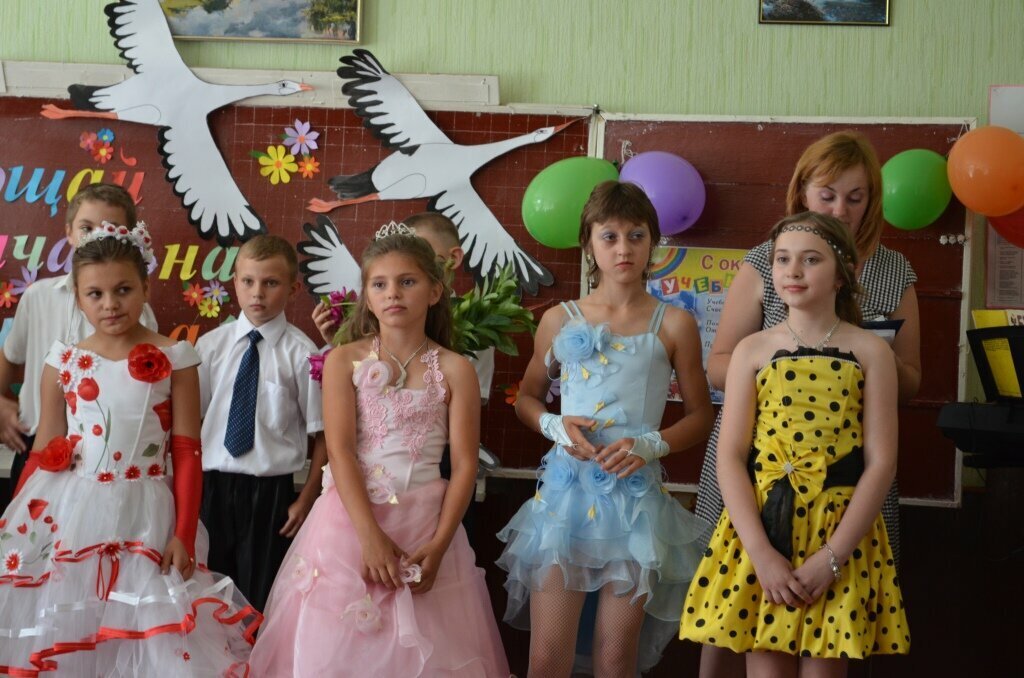 Выпускной в 4м классе