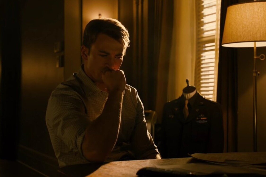 Кадр из удаленной сцены фильма «Мстители» 