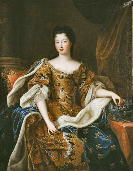 Герцогиня Шартрская работы Гобера ( 1700 ). 