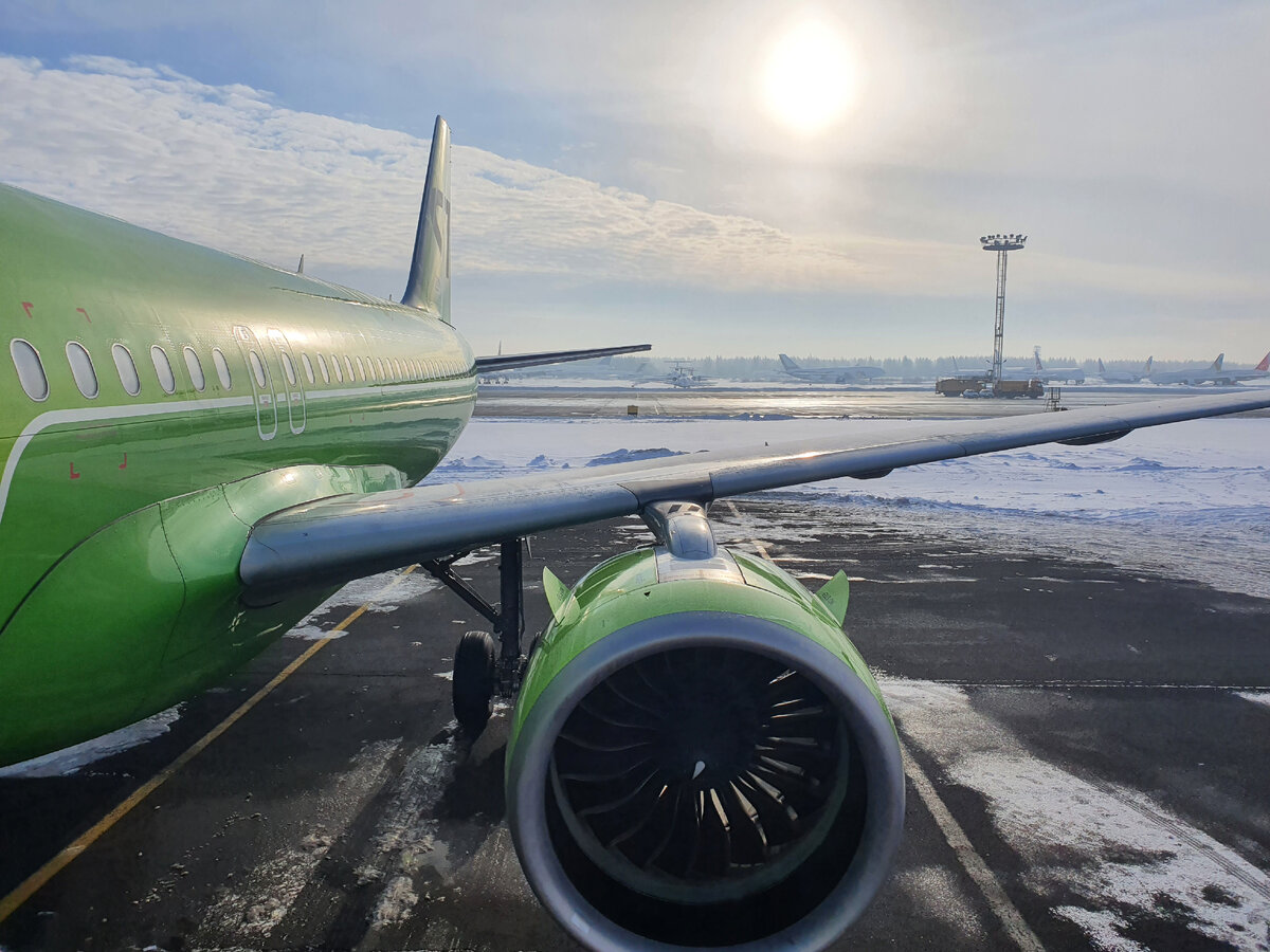 А320 Neo, из Москвы в Новосибирск. Февраль 2022 г.
