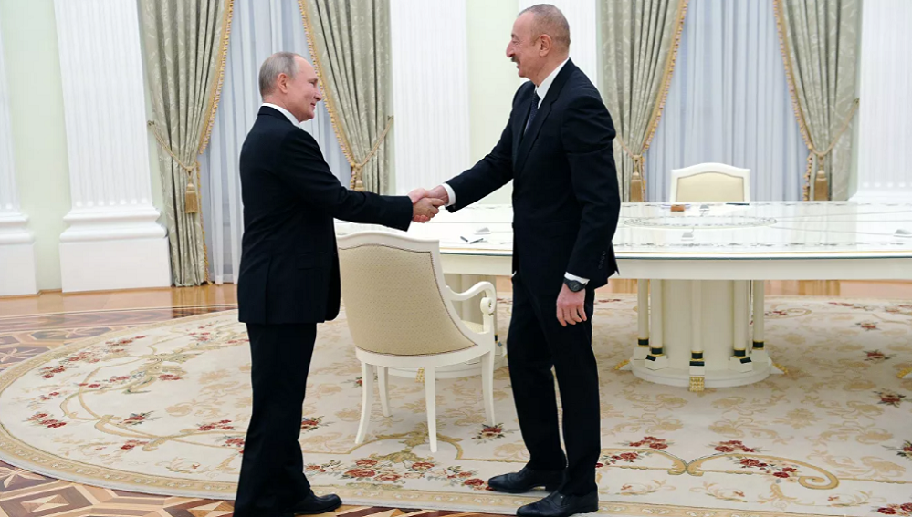 22 февраля президент России Владимир Путин и президент Азербайджана Ильхам Алиев подписали декларацию о союзническом взаимодействии